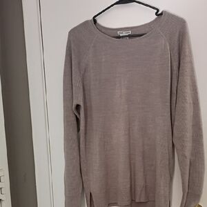Sweet Romeo Beige Crew Neck Sweater